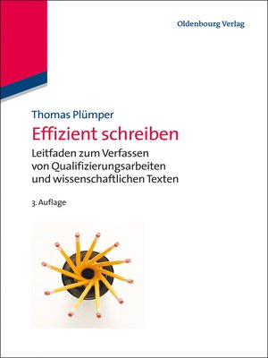 cover image of Effizient schreiben